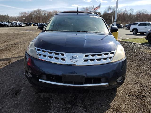 JN8AZ08WX6W524642 - 2006 NISSAN MURANO SL BLUE photo 5