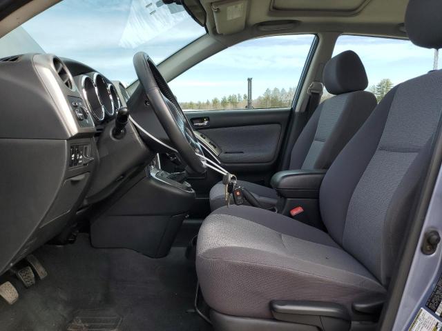 2T1KR32E75C464716 - 2005 TOYOTA COROLLA MA XR BLUE photo 7