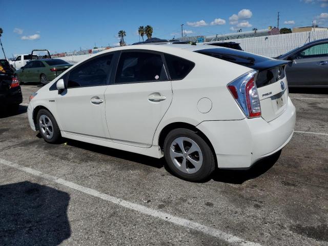 JTDKN3DU9F0446116 - 2015 TOYOTA PRIUS WHITE photo 2