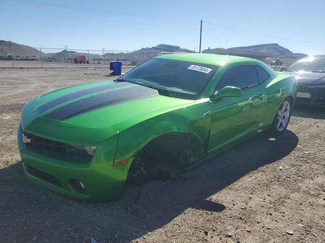 2G1FB1EV2A9221257 - 2010 CHEVROLET CAMARO LT GREEN photo 1