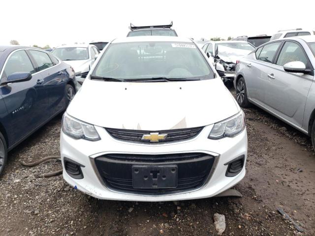 1G1JG6SB3K4143787 - 2019 CHEVROLET SONIC WHITE photo 5