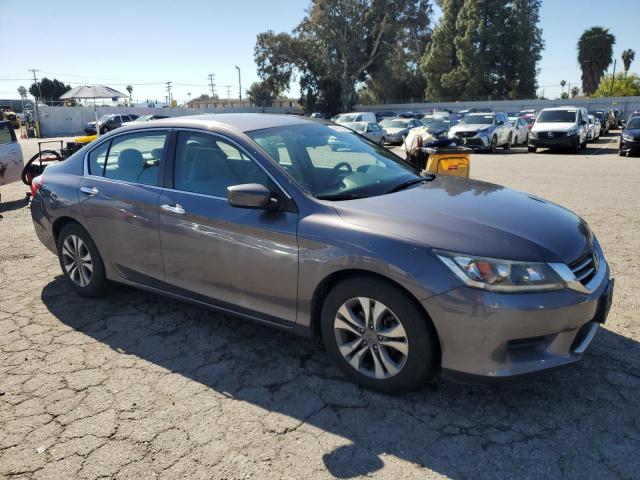 1HGCR2F34FA213425 - 2015 HONDA ACCORD LX GRAY photo 4