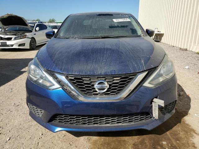 3N1AB7AP1HY306440 - 2017 NISSAN SENTRA S BLUE photo 5