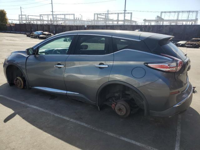 5N1AZ2MG0FN264212 - 2015 NISSAN MURANO S GRAY photo 2