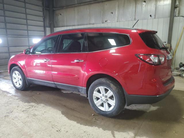 1GNKVJKD0DJ238079 - 2013 CHEVROLET TRAVERSE LT MAROON photo 2