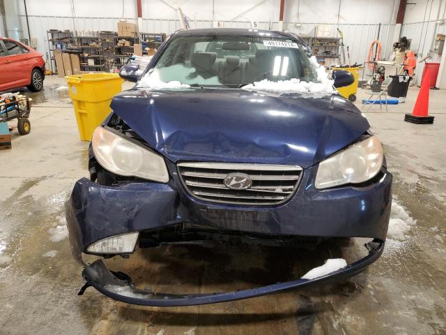 KMHDU46D19U800797 - 2009 HYUNDAI ELANTRA GLS BLUE photo 5