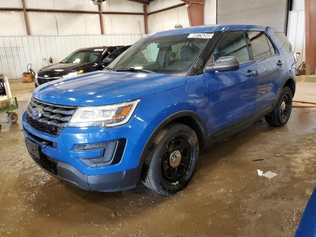 1FM5K8AT4GGD06316 - 2016 FORD EXPLORER POLICE INTERCEPTOR Көк фото 1