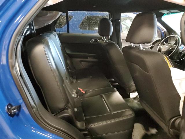 1FM5K8AT4GGD06316 - 2016 FORD EXPLORER POLICE INTERCEPTOR Көк фото 11