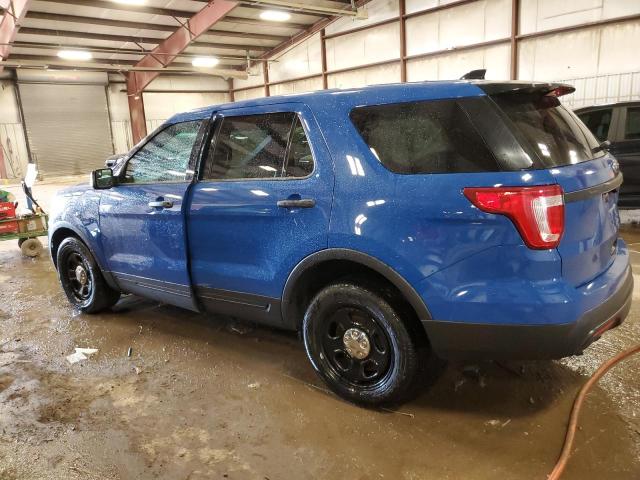 1FM5K8AT4GGD06316 - 2016 FORD EXPLORER POLICE INTERCEPTOR Көк фото 2