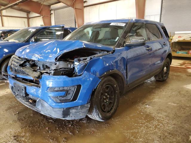 1FM5K8AT3GGD05917 - 2016 FORD EXPLORER POLICE INTERCEPTOR 蓝色 照片 1