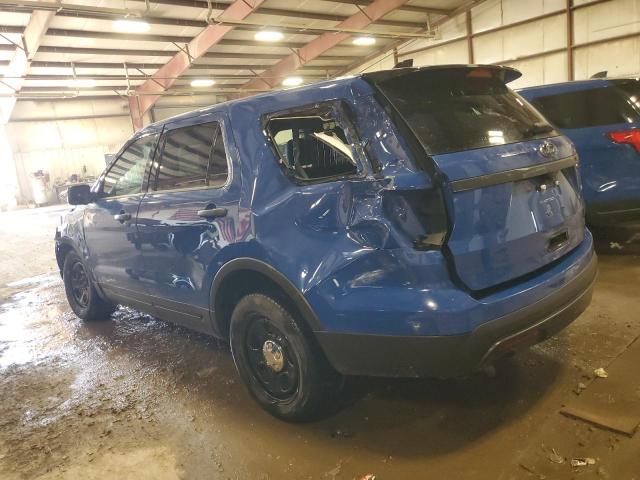 1FM5K8AT3GGD05917 - 2016 FORD EXPLORER POLICE INTERCEPTOR 蓝色 照片 2