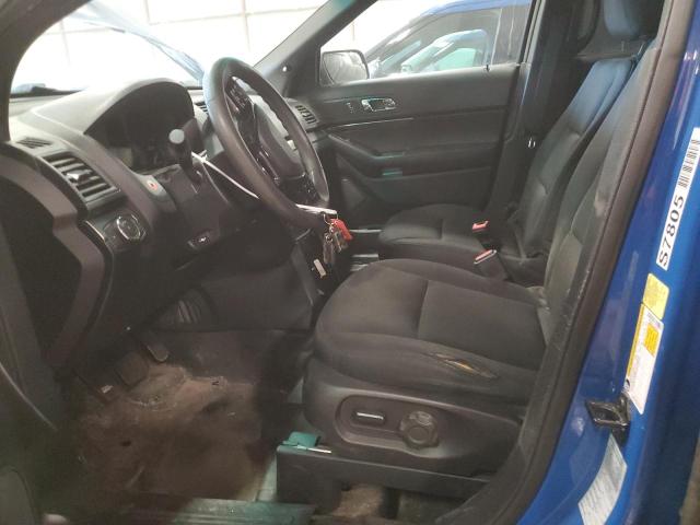 1FM5K8AT3GGD05917 - 2016 FORD EXPLORER POLICE INTERCEPTOR 蓝色 照片 7