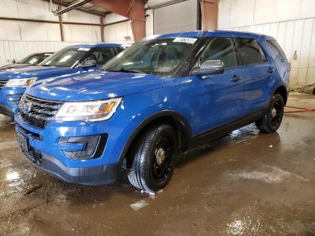 1FM5K8AT4JGB69109 - 2018 FORD EXPLORER POLICE INTERCEPTOR 蓝色 照片 1