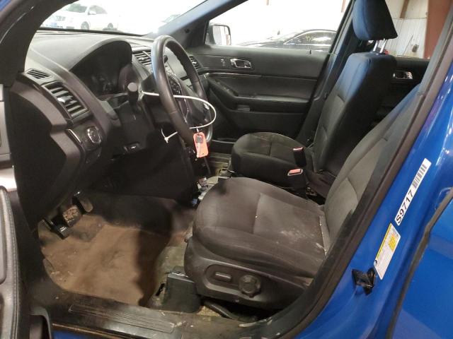 1FM5K8AT4JGB69109 - 2018 FORD EXPLORER POLICE INTERCEPTOR 蓝色 照片 7