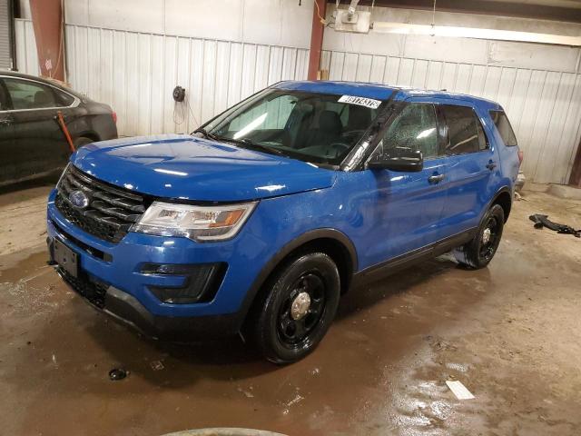 1FM5K8AT6KGB15716 - 2019 FORD EXPLORER POLICE INTERCEPTOR 蓝色 照片 1
