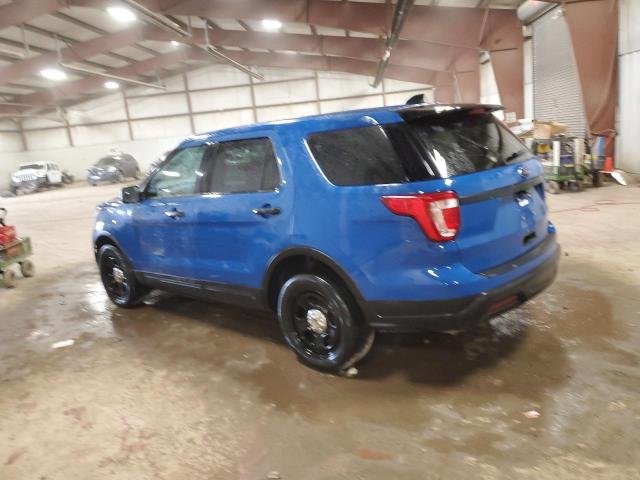 1FM5K8AT6KGB15716 - 2019 FORD EXPLORER POLICE INTERCEPTOR 蓝色 照片 2