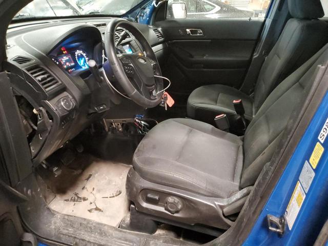 1FM5K8AT6KGB15716 - 2019 FORD EXPLORER POLICE INTERCEPTOR 蓝色 照片 7