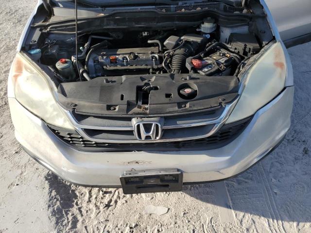 5J6RE4H30AL016028 - 2010 HONDA CR-V LX SILVER photo 12