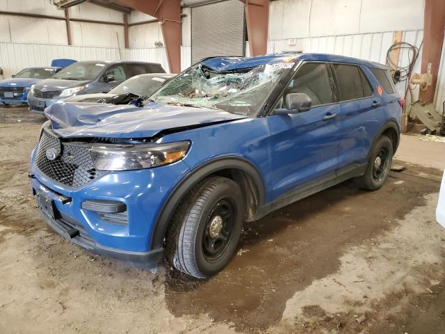 1FM5K8AW1LGD02292 - 2020 FORD EXPLORER POLICE INTERCEPTOR 蓝色 照片 1