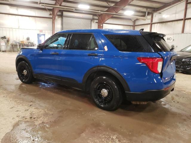 1FM5K8AW1LGD02292 - 2020 FORD EXPLORER POLICE INTERCEPTOR 蓝色 照片 2