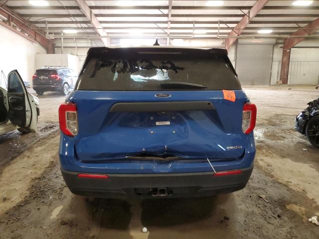 1FM5K8AW1LGD02292 - 2020 FORD EXPLORER POLICE INTERCEPTOR 蓝色 照片 6