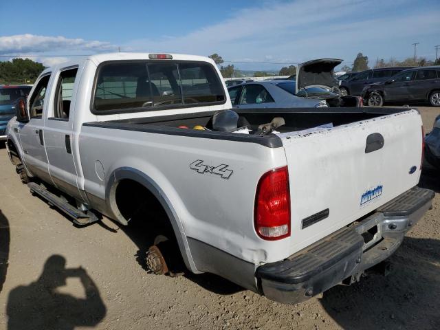 1FTSW21P66EC39787 - 2006 FORD F250 SUPER DUTY WHITE photo 2