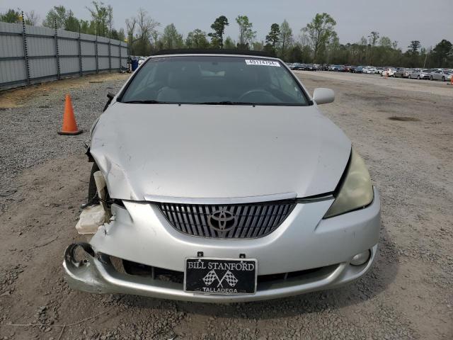 4T1FA38P64U032746 - 2004 TOYOTA CAMRY SOLA SE SILVER photo 5