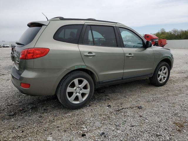 5NMSH13E89H256558 - 2009 HYUNDAI SANTA FE SE GREEN photo 3