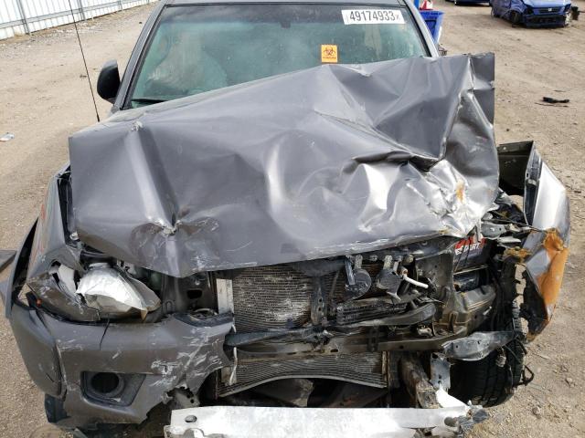 5TFJU4GN8FX090340 - 2015 TOYOTA TACOMA DOUBLE CAB PRERUNNER GRAY photo 11