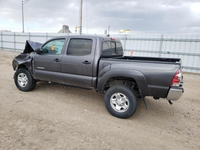 5TFJU4GN8FX090340 - 2015 TOYOTA TACOMA DOUBLE CAB PRERUNNER GRAY photo 2