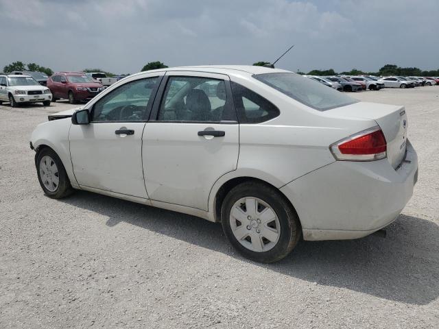 1FAHP34N29W133476 - 2009 FORD FOCUS S WHITE photo 2