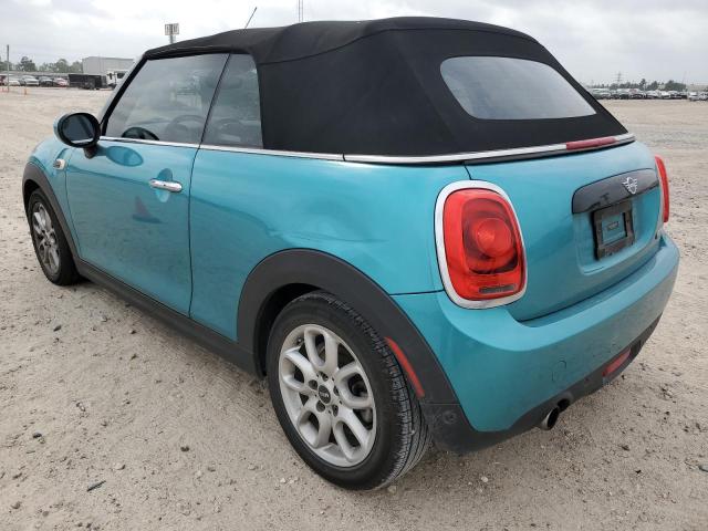 WMWWG5C53K3H09324 - 2019 MINI COOPER TEAL photo 2