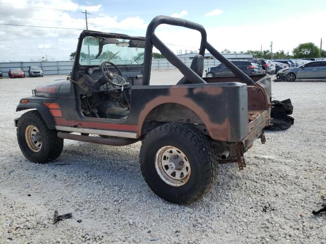 1JCCN87E3DT028909 - 1983 JEEP JEEP CJ7 BLACK photo 2