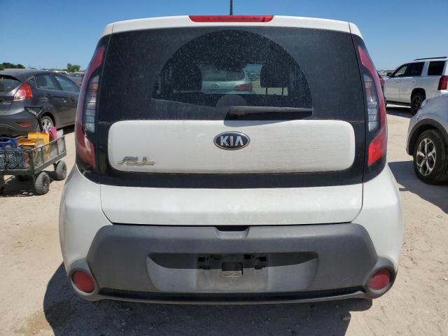 KNDJP3A54F7207938 - 2015 KIA SOUL + WHITE photo 6