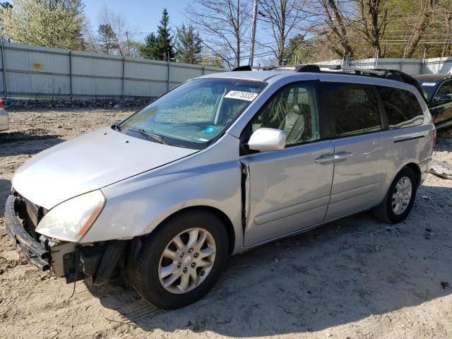 KNDMB233976140259 - 2007 KIA SEDONA EX GRAY photo 1