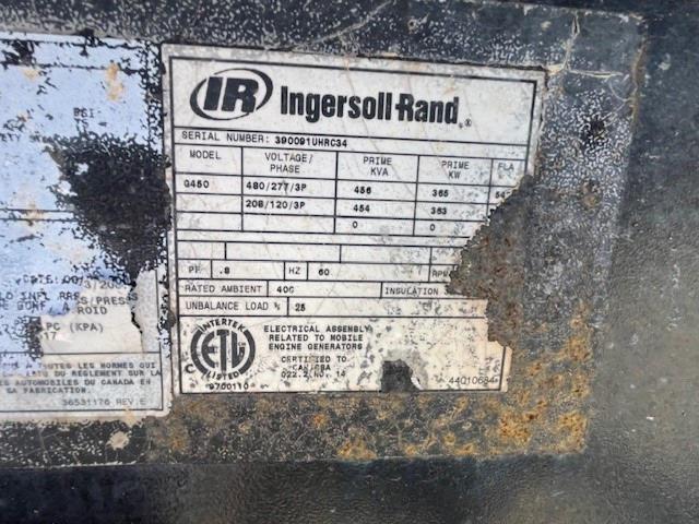 390091UHRC34 - 2008 INGERSOLL-RAND GENERATOR WHITE photo 9