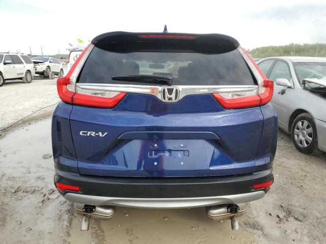 2HKRW1H83KH501041 - 2019 HONDA CR-V EXL BLUE photo 6