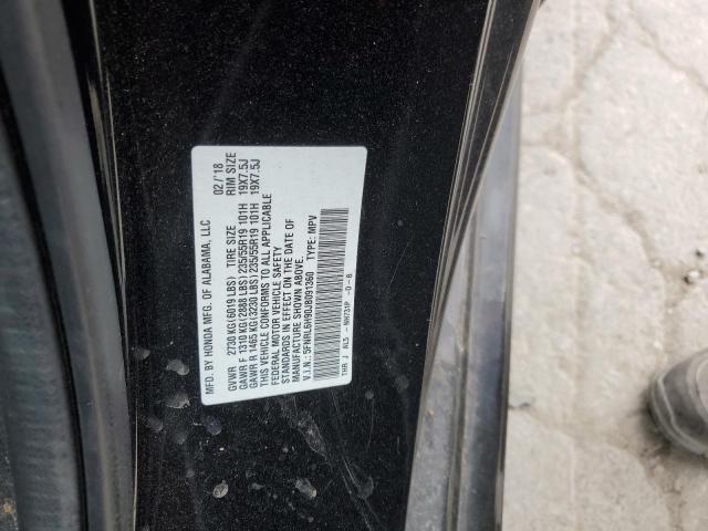 5FNRL6H90JB091360 - 2018 HONDA ODYSSEY ELITE Negro foto 13