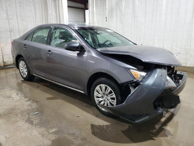 4T1BD1FK5DU094317 - 2013 TOYOTA CAMRY HYBRID GRAY photo 4