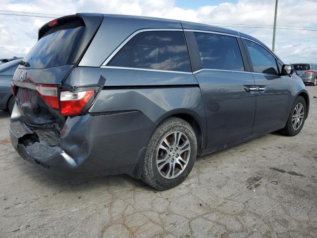 5FNRL5H68CB096065 - 2012 HONDA ODYSSEY EXL GRAY photo 3