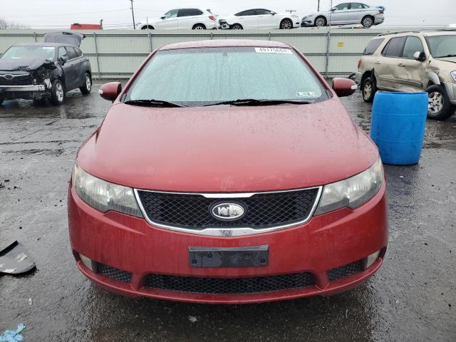 KNAFW4A31A5133246 - 2010 KIA FORTE SX RED photo 5