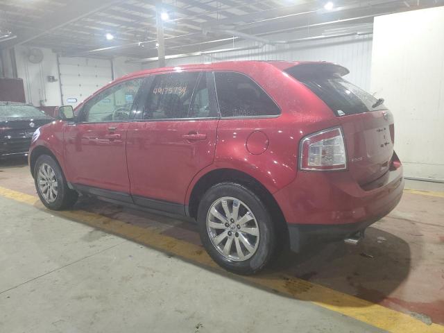 2FMDK4JC4ABA13213 - 2010 FORD EDGE SEL RED photo 2