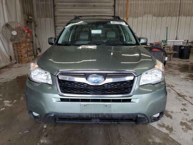 JF2SJAHC5FH478999 - 2015 SUBARU FORESTER 2.5I LIMITED GREEN photo 5