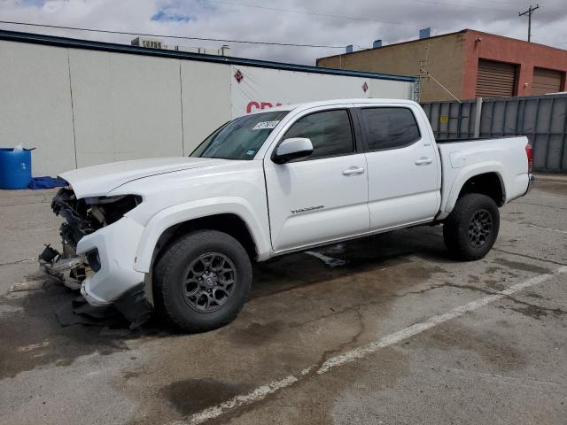 3TMCZ5AN2KM285276 - 2019 TOYOTA TACOMA DOUBLE CAB WHITE photo 1