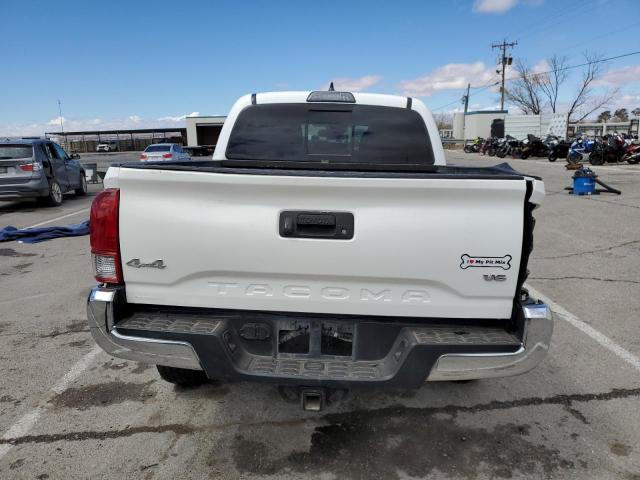 3TMCZ5AN2KM285276 - 2019 TOYOTA TACOMA DOUBLE CAB WHITE photo 6