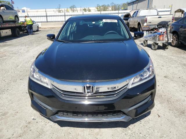 1HGCR2F38HA109538 - 2017 HONDA ACCORD LX BLACK photo 5