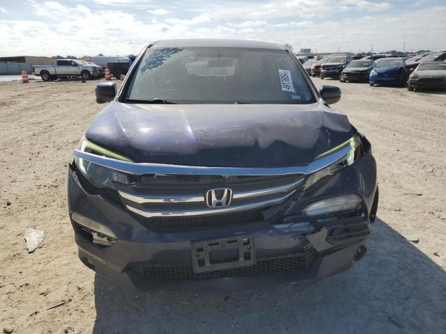 5FNYF5H3XGB049523 - 2016 HONDA PILOT EX BLUE photo 5