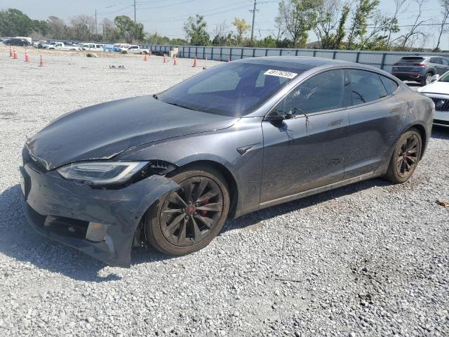 5YJSA1E27GF171698 - 2016 TESLA MODEL S CHARCOAL photo 1