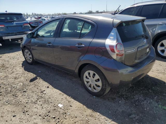 JTDKDTB38D1557146 - 2013 TOYOTA PRIUS C SILVER photo 2