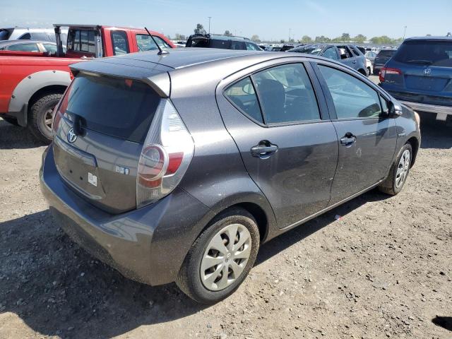 JTDKDTB38D1557146 - 2013 TOYOTA PRIUS C SILVER photo 3